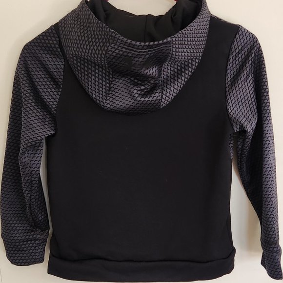 Underarmour Black Hoodie Boys YSM (8) - Picture 3 of 3